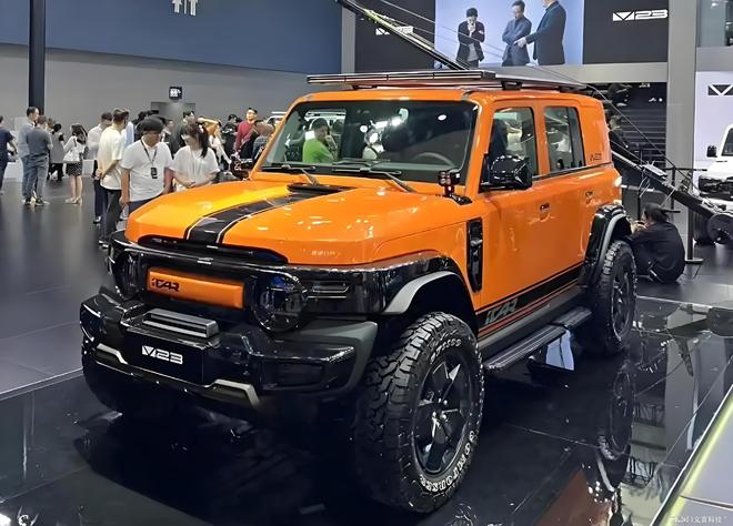 SUV：多彩涂装改装附件更多个性化选项爱游戏app奇瑞iCAR V23方盒子(图4)